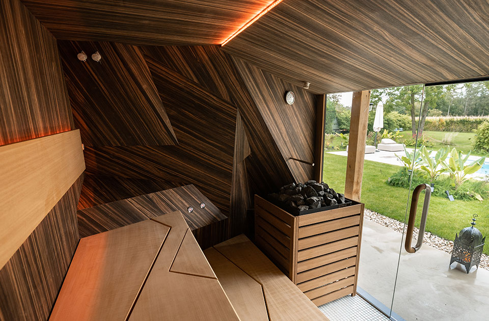sauna sur mesure cabine haut de gamme